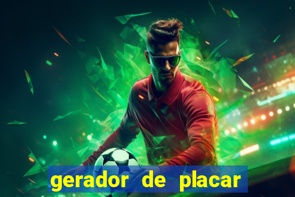 gerador de placar de futebol